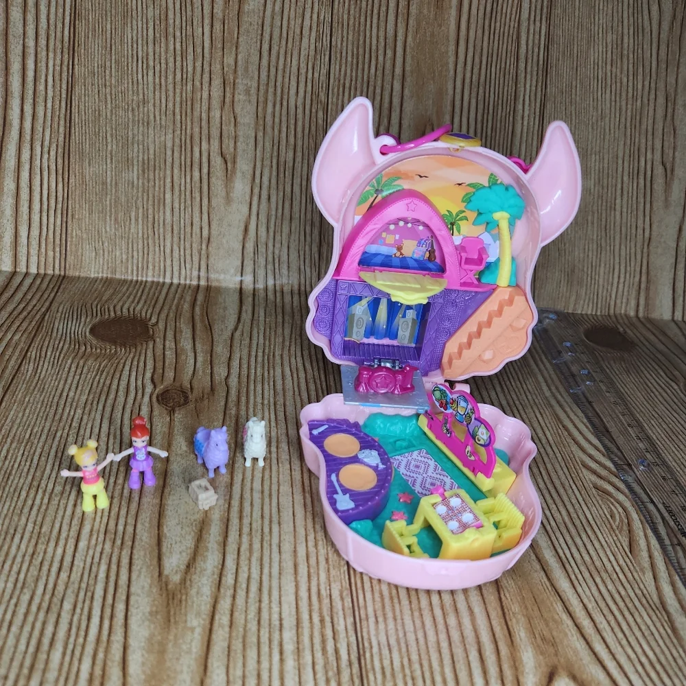 Polly Pocket Micro Lama‎ Music Party Compact Wristlet